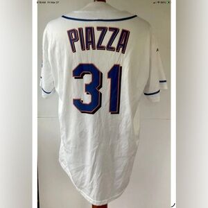 New York Mets SGA Mike Piazza #31 Jersey Size XL